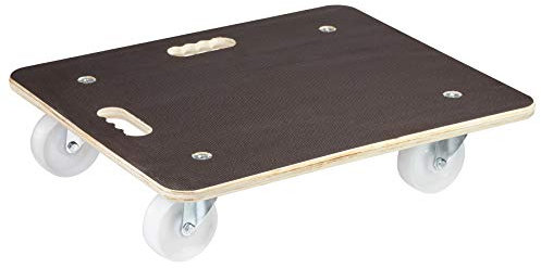 WAGNER Carrello da trasporto MM 1113 I 59 x 49 cm - per carichi pesanti I portata 400 kg I 2 maniglie di trasporto Ergo I superficie antiscivolo I certificato FSC® - 20111301
