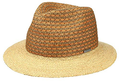 Stetson Traveller Viscose/Cotton Strohhut - Natur-Orange (79) - 56-57 cm (M)