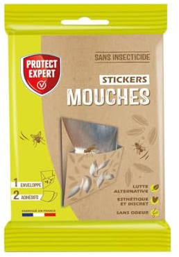 Lot de 2 Stickers Contre Les Mouches