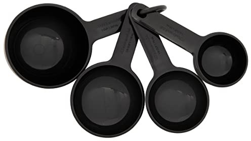 KitchenAid Universal Messbecher-Set, 4-teilig, schwarz