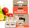 Super Ninja Trappola Moscerini Frutta per Interni - 2 Pezzi, trappola per moscerini della frutta efficace per casa e cucina, attiva fino a 3 settimane, adatta a bambini e animali domestici