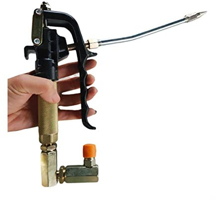 JKXLSLAX Graisseurs Pistolet à Graisse Pistolet à Graisse pneumatique Haute Pression Universel Machine à Beurre Levier Outil de réparation