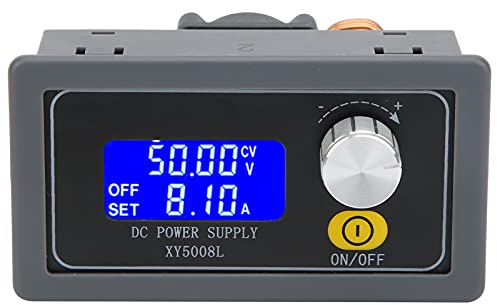 Haofy Fuente de Alimentación CC Regulador de Corriente de Voltaje Constante Ajustable para Aplicación CNC 400W XY5008L para Taller Electrónico
