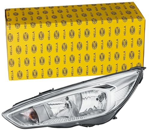 HELLA 1EE 354 827-051 Scheinwerfer - Ford Focus III - chrom - CCC/ECE