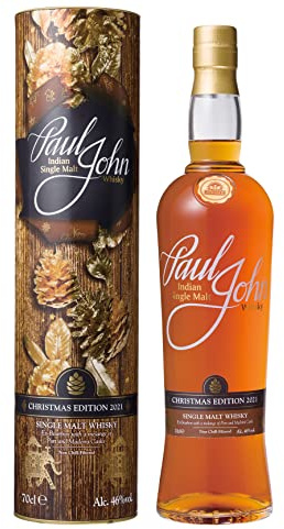 Paul John Indian Single Malt Whisky Christmas Edition 70cl ABV 46%