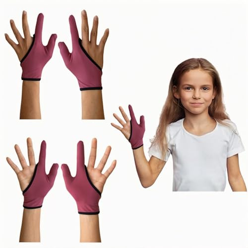 4 piezas para dejar de chupar el pulgar, guantes de masticar para niños y morder los dedos 5-13 años