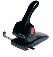 Rapid Registraturlocher HDC65, Gussmetall, 65 Blatt, schwarz