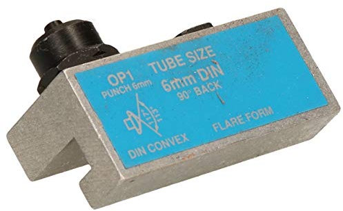 AB Tools Bremsen-Bördelwerkzeug, Stanzer für 6 mm Rohre, metrische Armaturen, einzelner Ausweitungsformer aus Aluminium Legiertem Stahl