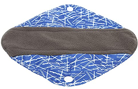 Compresas para la Incontinencia, Compresas Menstruales de Tela Absorbentes Reutilizables a Prueba de Fugas para el Período Menstrual de la Mujer(L)