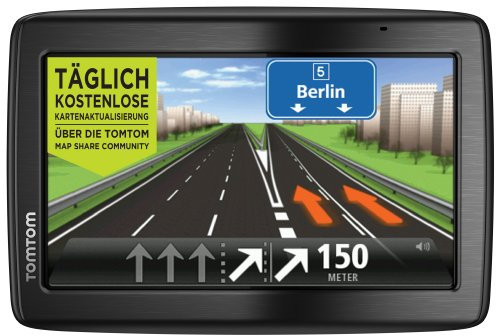 TomTom Via 135 Europe Traffic Navigationssystem (13 cm (5 Zoll) Touchscreen, Speak und GO, Freisprechen, Bluetooth, IQ Routes, Kartenslot, TMC, Europa 45)