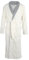 CelinaTex Nevada Bademantel Damen Herren S creme weiß grau Mikrofaser Saunamantel Coral Fleece Morgenmantel