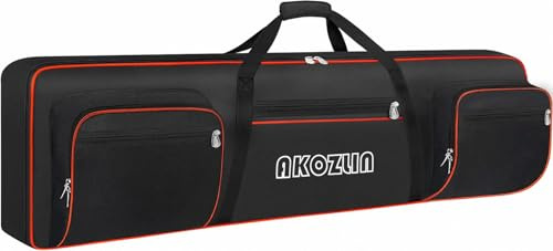 AKOZLIN Gigbag für elektrische Klaviertastatur, 88 Tasten,146x17x45,7cm