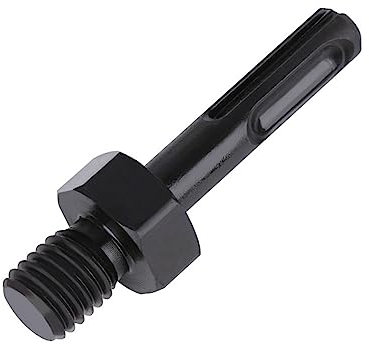 EdvenA 5/8-11inch and M14 Thread to 3/8 Hex Arbor SDS Plus Shank Adapt Suitable for Diamond Core Bits Hole Saw Fitted on Hammer Electric Drill (Color : M14 TO SDS PLUS, Size : A)