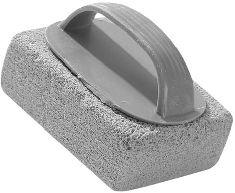 Swimming Pool Pumice Stone - Pumice Stone For Cleaning - Calcium Remover For Pool Tile, Pool Tile Cleaner, Easy-Grip Handle, Effortless Stains Cleaning For Pool