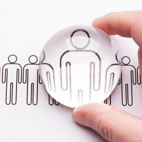 Crystal Magnifying Glass Dome 8X Optical Magnifier Portable Acrylic Paper Reading Magnifier Dome for Reading Maps Blueprints Paper Drafts Stamps Small Texts Hobbies