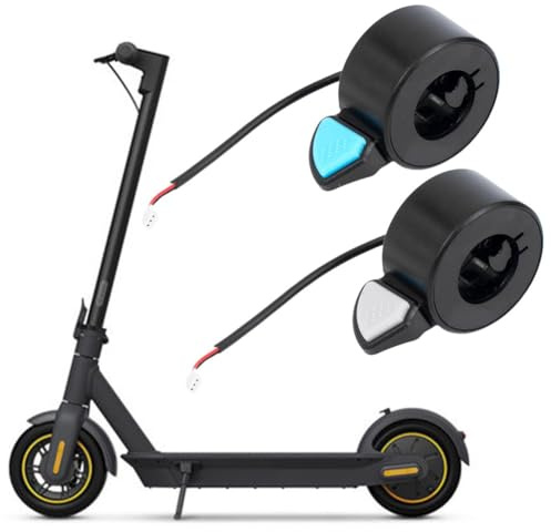 Elektroroller Fingergashebel oder Bremse, PE-Material Ersatz für Ninebot Max G30D, Schwarz, 45g