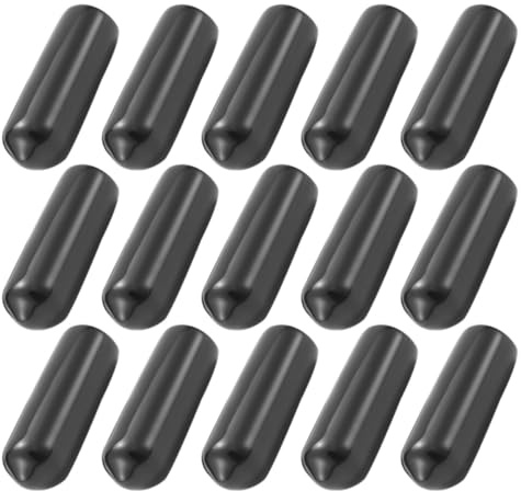 Rubber Protective Caps for Nail Heads and Trekking Pole Tips 15pcs