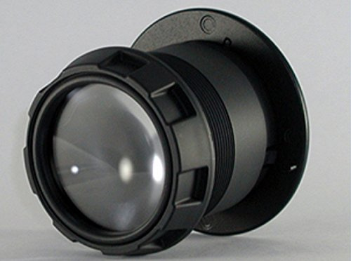 Door Scope DS1000 Charcoal Door Scope Viewer - 168 degree wide angle view