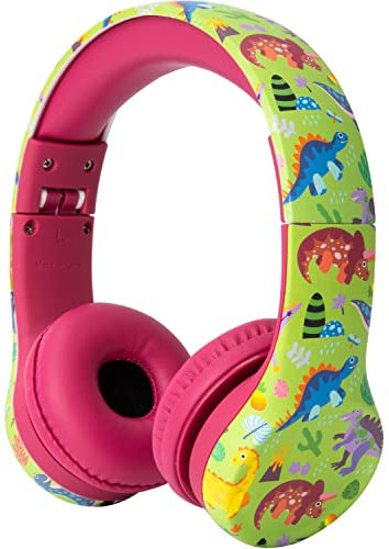 Snug Play+ - Auriculares de Audio para niños con limitación de Volumen y Puerto para Compartir Audio