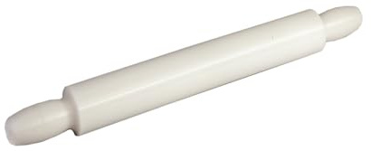 Mattarello in Polietilene Alimentare 40 cm Antiaderente – Rullo Professionale Smontabile con Manici Ergonomici Girevoli, Lavabile HACCP – per Pasta, Pizza, Biscotti e Fondente – SinergiaFD