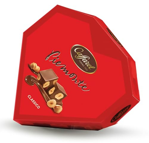Caffarel Scatola Regalo Cubo Piemonte, all'interno le iconiche praline Piemonte, 150 g
