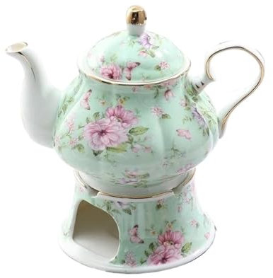 Teiere Servitori Di Caffè Set Da Tè Da Viaggio Scalda Tè Set Da Tè Pomeridiano Inglese Caffettiera In Porcellana Di Qualità Bollitore Resistente Al Calore Teiera In Ceramica Da 900 Ml E Teiere Servizi