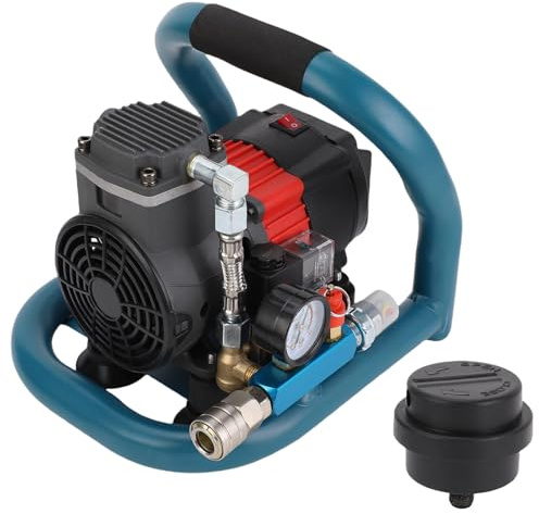 Fafeicy Compresseur d'air Portable 1,5 L, Puissant pour Ateliers Automobiles, Garages BL1830B BL1840B BL1850B