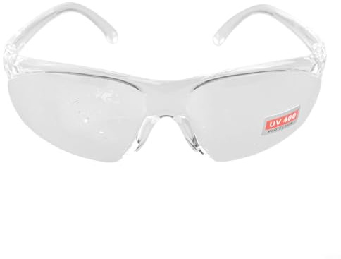 Gdfnmogo Gafas de sol protectoras de seguridad para hombres y mujeres, protección ocular resistente al polvo y a la arena, con protección UV, ajuste ligero y cómodo para salir (3)