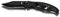 Gerber Coltello a serramanico semi-seghettato con clip per la cinta, Lunghezza lama: 8,9 cm, Paraframe II Tanto Clip Knife, Nero, 31-003635