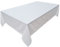 Hochwertige Tischdecke Tischwäsche aus 100% Baumwolle Kollektion Konzept, Farbe & Größe wählbar (Tischdecke - 150x220cm, Weiß)