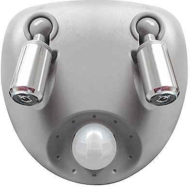 Einparkhilfe Las-er - Dual Las-er Einparkhilfe Für PKW-Garagen, Decken Positionierungshilfe, 360 Grad Verstellbar Körperinduktion Einparkhilfesystem, Mit Netzteil Und Batterie-Backup Für Auto