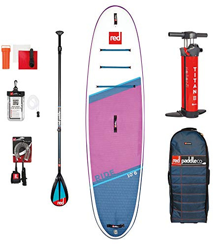 Red Paddle, 10’6″ Ride Se MSL + Carbon 50 Nylon, Tabelle Sup Und Paddle, Mehrfarbig, Uni, Unisex Erwachsene