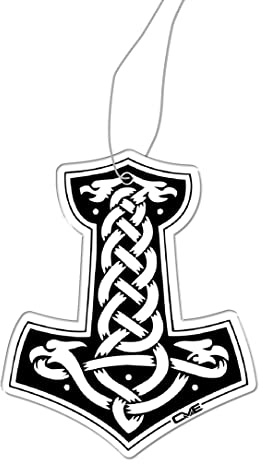 2 x ODINS Hammare doftträd/luftfräschare – Mjönir – Thor Hammer