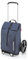 reisenthel Citycruiser herringbone dark blue – Praktische Einkaufstasche mit mehreren großen Fächern als Trolley verwendbar