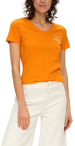 s.Oliver 2146279 Camiseta, Orange 23d0, 40 Mujeres