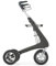 byACRE Nordic Pioneer - Versatile Lightweight Aluminium Rollator - Only 5.9 kg/for Indoor & Outdoor/Easy Folding with Integrated Seat (Glacier Green) (Granite Black)