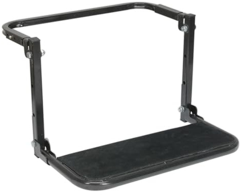 Sealey STS01 Folding Wheel Step, Black