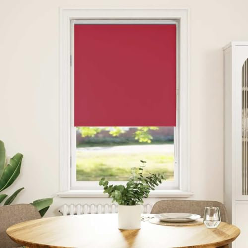 Rollo Verdunkelungsrollo rot 85x150 cm Stoffbreite 80,7 cm Polyester
