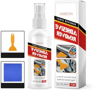BUBEFSKD Potente Rimozione Della Colla Spruzza Formule Sicuro E Non Tossico Per Rimedi Adesivi Su Vetro Metallo E Superfici Di Plastica Uso Domestico Auto Auto Pulitore Della Colla Per Metallo