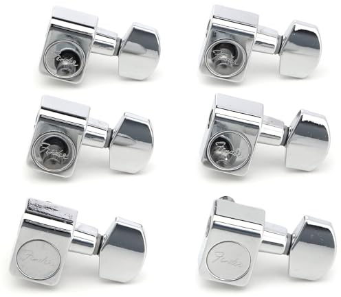 Fender American Professional Staggered Stratocaster/Telecaster Tuning Maschines Set, 0990820100