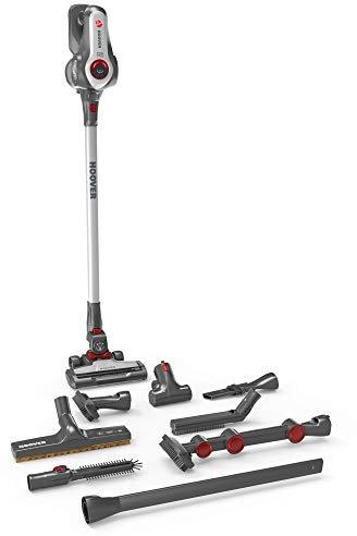 Hoover RA 22 HCG aspiratore portatile Senza sacchetto Grigio, Rosso, Argento