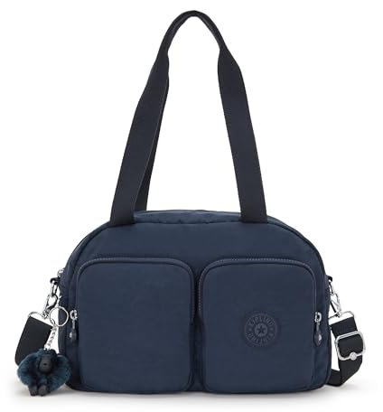Kipling COOL DEFEA Mittelgroße Schultertasche, Blue Bleu 2 (Blau)