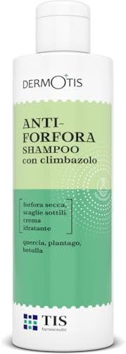 TIS Shampoo ANTIFORFORA 120ml con Acido Salicilico - Forfora, Prurito, Rossore e Desquamazione - Riduce Squame, Forfora Secca, Cuoio Capelluto con Seborrea, Purificante, Freschezza e Comfort