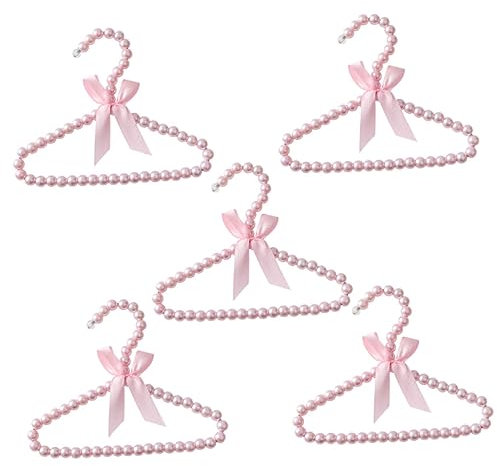 ANDRESLAD Kleiderbügel für Babys 5er-Pack Kleiderbügel für Neugeborene Kleiderbügel für Babys Mädchen