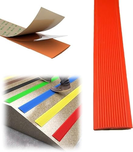 Trappkantprofil trappkantprofil, självhäftande PVC-hörnprofil, trappkant, skyddslist för trappkant, hörnprofil av PVC självhäftande ant