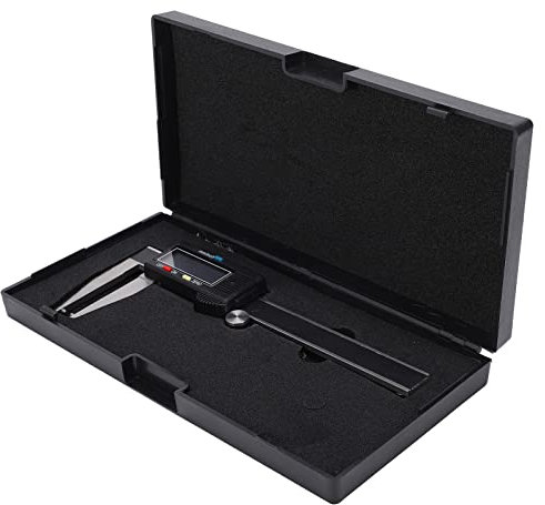 Digital Brake Disc Caliper, 0.01mm Accuracy 100mm Measuring Tool for Deep Holes and Pipe Walls, Clear Digital Display, Easy Conversion With High Accuracy, Versatile Tip Design,