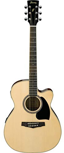 Ibanez Performance Series PC15ECE Grand Concert Cutaway Acoustic Electric Guitar, Rose