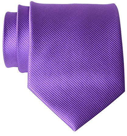 QBSM hombres corbata 8 cm business professional classica hecho a mano púrpura claro para la oficina o eventos festivos