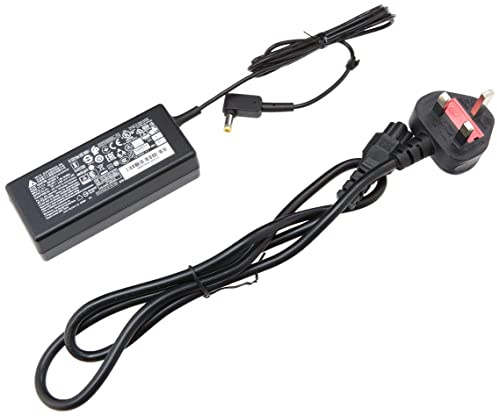 UKOUTLET® 19V 3.42A Replacement Toshiba Ac Adapter Charger Power Supply for Toshiba Satellite C650 C650D C660 C660D C670 C850 C855 C870 L650 L650D L655 L655D L670 L670D L730 PA3714E-1ACA fits most toshiba laptops require 19V 3.42A Charger - with Free UK Mains Lead