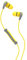 SKULLCANDY Method In-Ear Headphones with In-Line Mic - Yellow/Grey